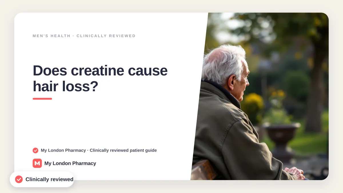 Does creatine cause hair loss? | My London Pharmacy